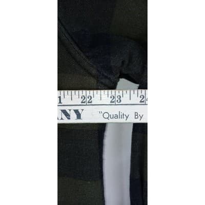 RedHead Sherpa Lined Flannel Shirt Jacket Mens Green Black Plaid Workwear - Thumbnail 8