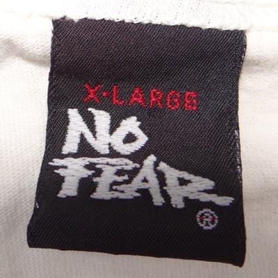 No Fear Vintage 90s Graphic Tank Top Mens XL White Precious Few Born With It - Thumbnail 2
