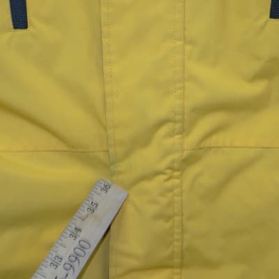 Free Country FCXtreme Mens Yellow Grey Hooded Ski Jacket Fleece Lined Small - Thumbnail 11