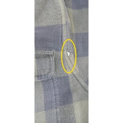 RedHead Sherpa Lined Flannel Shirt Jacket Mens Green Black Plaid Workwear - Thumbnail 7