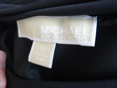 Chic Black Dress by Michael Kors - Size M - Thumbnail 3