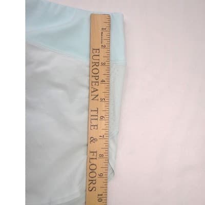 Athleta Run With It 3.5" Short Light Blue Perforated Running Shorts Womens Small - Thumbnail 5