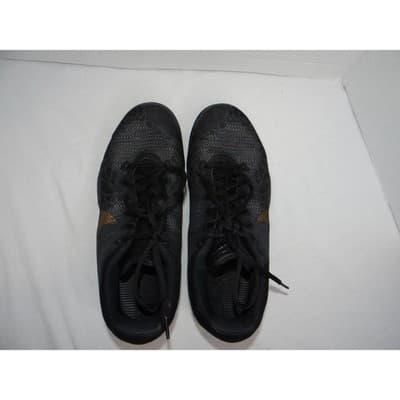 Nike Kobe Bryant Mamba Rage Gold Stars Basketball Mens Shoes Black Gold Sparkle - Thumbnail 4