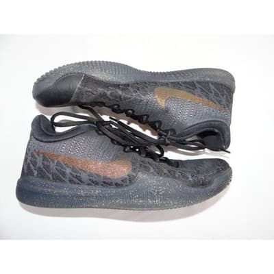 Nike Kobe Bryant Mamba Rage Gold Stars Basketball Mens Shoes Black Gold Sparkle - Thumbnail 2