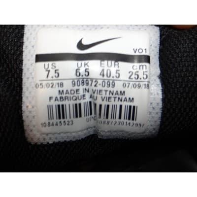 Nike Kobe Bryant Mamba Rage Gold Stars Basketball Mens Shoes Black Gold Sparkle - Thumbnail 6