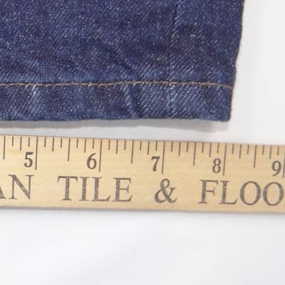 Zara Womens High Rise Straight Leg Jeans Dark Indigo Blue Size 6 MEX 28 - Thumbnail 5