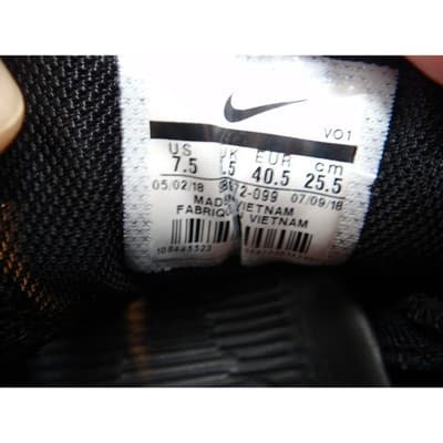 Nike Kobe Bryant Mamba Rage Gold Stars Basketball Mens Shoes Black Gold Sparkle - Thumbnail 5