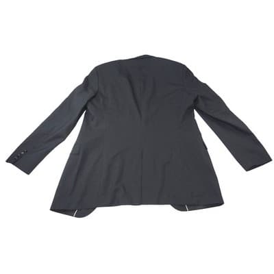 HUGO BOSS Men's Charcoal Pinstripe Super 120 Wool Blazer Jacket 42L Turkey - Thumbnail 6