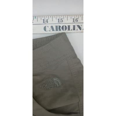 The North Face Womens Cargo Capri Pants Khaki Outdoor Casual Size 8 - Thumbnail 6
