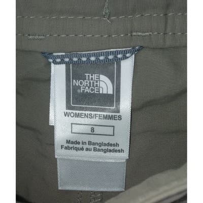 The North Face Womens Cargo Capri Pants Khaki Outdoor Casual Size 8 - Thumbnail 2