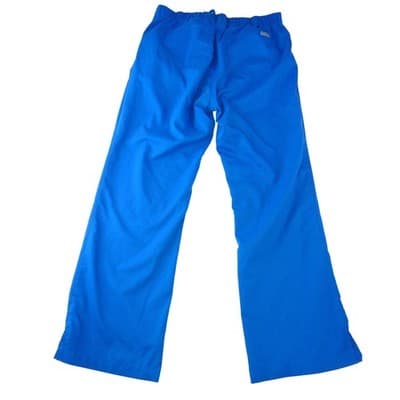 Greys Anatomy by Barco Womens Royal Blue Scrub Pants Drawstring Waist Large - Thumbnail 4