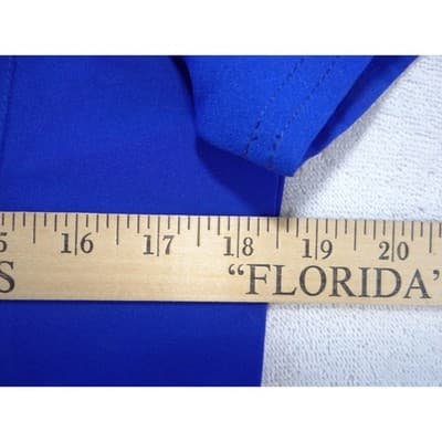 Scrubstar Womens Royal Blue V-Neck 3-Pocket Medical Scrub Top Small 2293 - Thumbnail 4