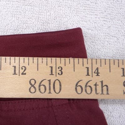 FIGS Technical Collection Burgundy Cargo Scrub Pants Women XS Straight Leg - Thumbnail 7