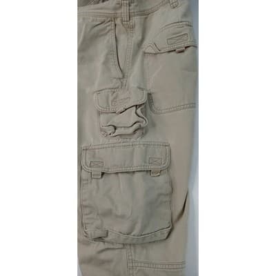 Eddie Bauer Mens Tan Cargo Pants Cotton Casual Outdoor Size XL - Thumbnail 6