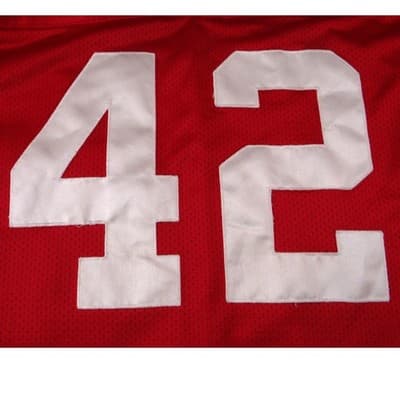 Mitchell & Ness Ronnie Lott San Francisco 49ers 1989 Throwback Jersey Red Men 56 - Thumbnail 5