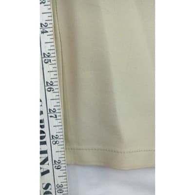 Alfani Mens Tan Flat Front Chino Pants Size 36W 30L Cotton Blend - Thumbnail 7