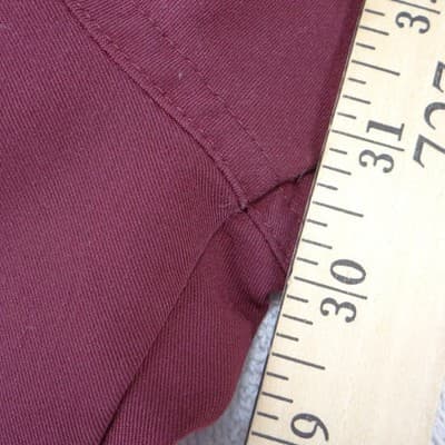 FIGS Technical Collection Burgundy Cargo Scrub Pants Women XS Straight Leg - Thumbnail 8