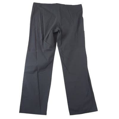 Scrubstar Womens Black Medical Scrub Set V-Neck Top Cargo Pants WM00B068 Size M - Thumbnail 9