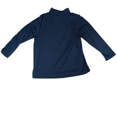 Under Armour Mens 1/2 Zip Pullover Long Sleeve Athletic Shirt Navy Blue Size XL - Thumbnail 5