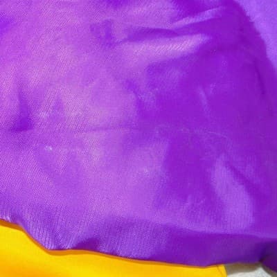 Nike Los Angeles Lakers Vintage NBA Bomber Jacket Yellow Purple XXL - Thumbnail 7
