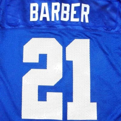 New York Giants Tiki Barber 21 Jersey VTG Mens XL Blue Mesh Football Reebok NFL - Thumbnail 5
