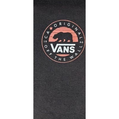 Vans Off The Wall California Originals Bear Graphic TShirt Mens Black Size Large - Thumbnail 4