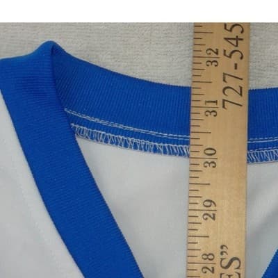 Michael Strahan 92 New York Giants Style Football Jersey White Mens XL-XXL - Thumbnail 5