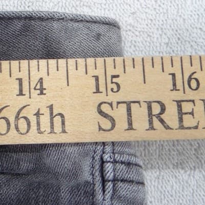 Express Jeans Mens Mia Mid Rise Skinny Gray Marble Wash Denim Size 6 - Thumbnail 5