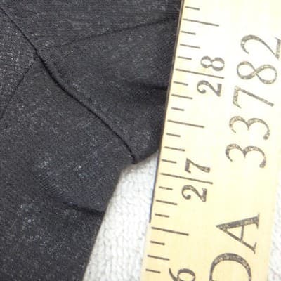 Michael Kors Womens Black Textured Skinny Pants Mid Rise Slim Trousers Size 6 - Thumbnail 5