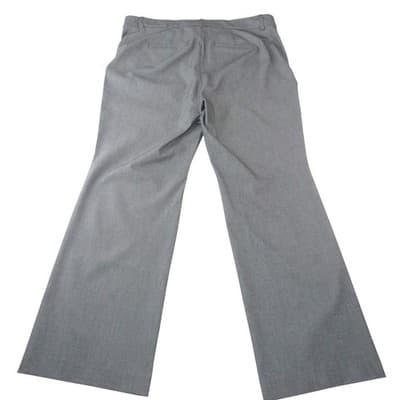 Studio by Torrid Womens Gray Wide Leg Dress Pants Size 18R Stretch Career - Thumbnail 3