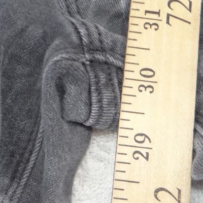 Express Jeans Mens Mia Mid Rise Skinny Gray Marble Wash Denim Size 6 - Thumbnail 6
