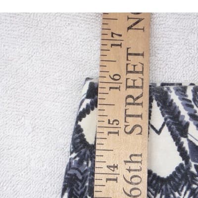American Eagle Outfitters Blue White Geometric Tribal Print Mini Skirt Womens M - Thumbnail 5