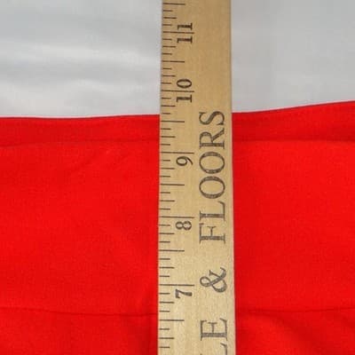 SOHO Apparel Ltd Womens Red Slim Leg Stretch Dress Pants Size S - Thumbnail 5