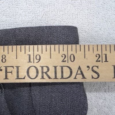 Studio by Torrid Womens Gray Wide Leg Dress Pants Size 18R Stretch Career - Thumbnail 4