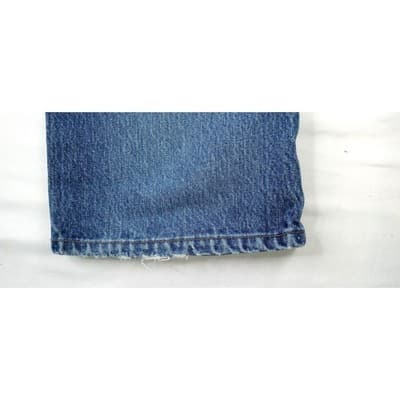 Vintage UnionBay Blue Denim Jeans Junior Size 1 Wide-Leg Straight-Leg Denim Pant - Thumbnail 7