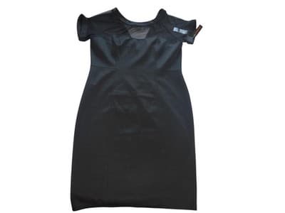 Stylish Black Dress with Tags - Size 14 - Thumbnail 2