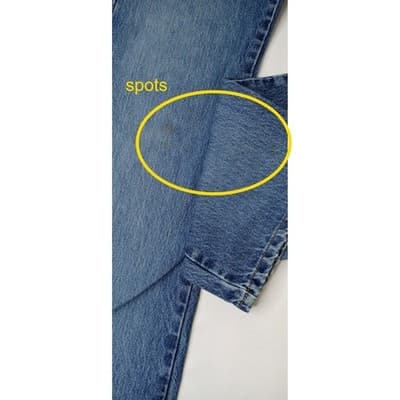 Vintage UnionBay Blue Denim Jeans Junior Size 1 Wide-Leg Straight-Leg Denim Pant - Thumbnail 6
