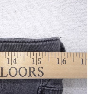 Express Mens Hyper Stretch Slim Skinny Jeans Grey Faded Wash - Thumbnail 5