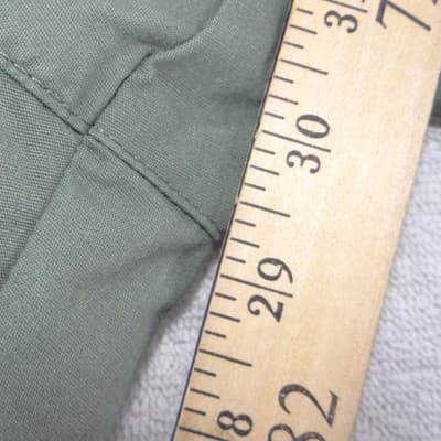 Dickies Womens Olive Green Elastic Waist Cargo Scrub Pants 2XL Plus Size - Thumbnail 6