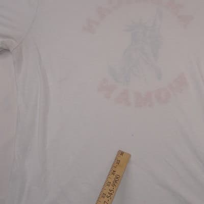 Bella Canvas American Woman Statue of Liberty Graphic Tee White Large - Thumbnail 8