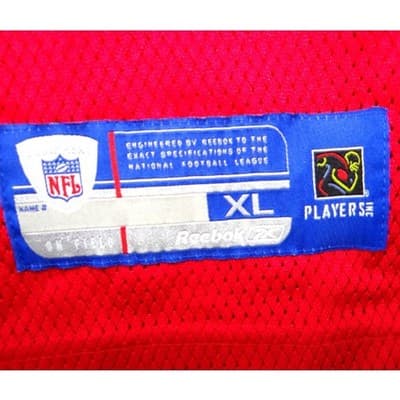 Reebok Kansas City Chiefs Leslie O'Neal 91 NFL Jersey Mens XL Red Mesh Football - Thumbnail 3