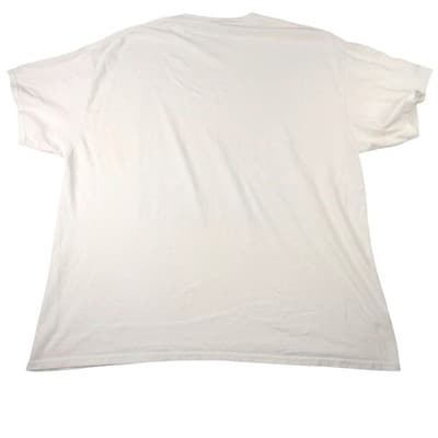 White Gildan Ultra Cotton 64 1/2 The 1st of The First Mustang T Shirt Size 2XL - Thumbnail 3