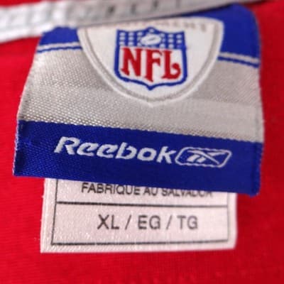Reebok Kansas City Chiefs Leslie O'Neal 91 NFL Jersey Mens XL Red Mesh Football - Thumbnail 2