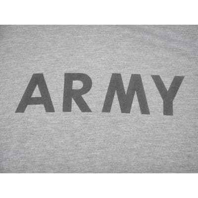 Two US Army Gray Long Sleeve Mock Neck Shirts Men's - Thumbnail 2