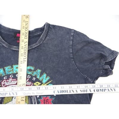 Rock & Roll Cowgirl Legends Outlaw Rodeo Graphic T-Shirt Women's Size Medium - Thumbnail 8