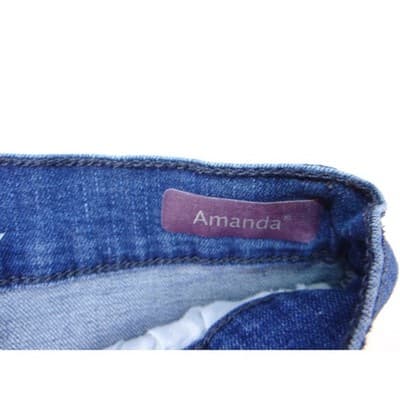 Gloria Vanderbilt Denim Shorts Women Size 4 Blue All Around Slimming Effect - Thumbnail 3