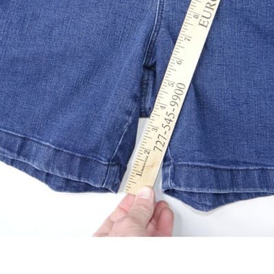 Gloria Vanderbilt Denim Shorts Women Size 4 Blue All Around Slimming Effect - Thumbnail 6