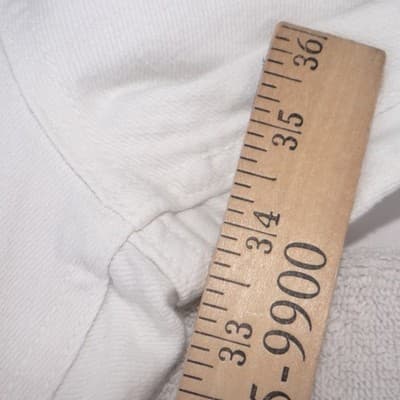 Black Orchid Los Angeles Womens White Distressed Straight Leg Jeans Size 28 - Thumbnail 10
