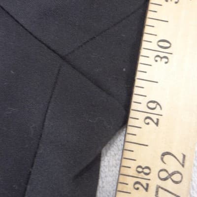 J.Ferrar Mens Slim Fit Dress Pants Black 36x30 Flat Front Stretch Trousers - Thumbnail 6