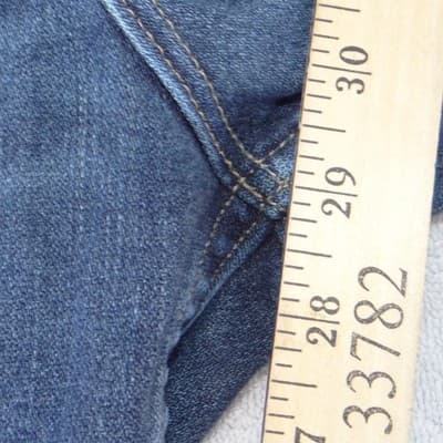 Wrangler Relaxed Boot Cut Jeans Mens 34x30 Medium Wash Blue Denim - Thumbnail 6